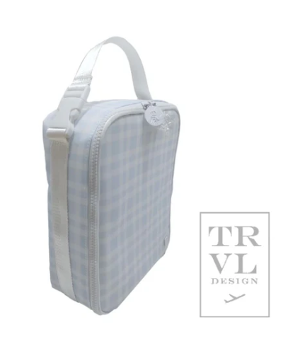 PIMLICO BLUE PLAID BRING IT INSULATED BAG