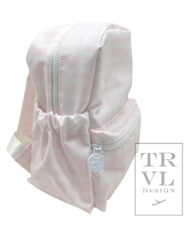 PINK PIMLICO PLAID MINI BACKPACK