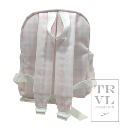 PINK PIMLICO PLAID MINI BACKPACK