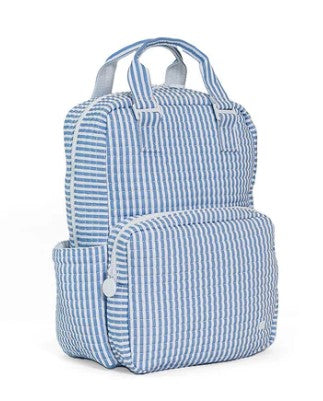 PIMLICO STRIPE CHAMBRAY QUILTED ALL YOU NEED BAG