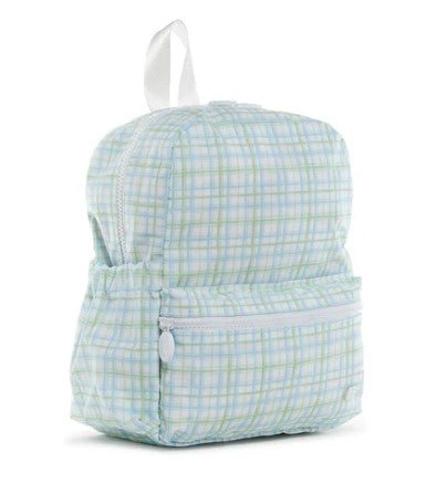 CLASSIC PLAID GREEN MINI BACKPACK