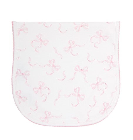 CHARMING BOWS BURP CLOTH