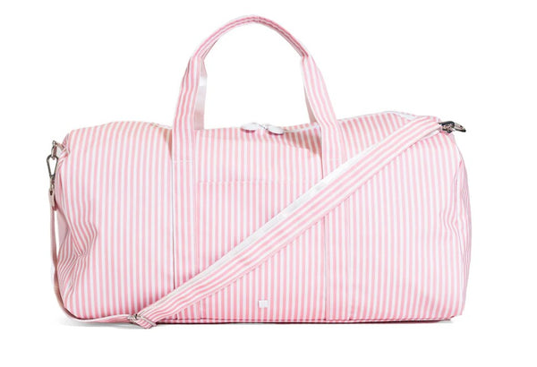 XL DUSTY ROSE PIMLICO STRIPE WEEKENDER