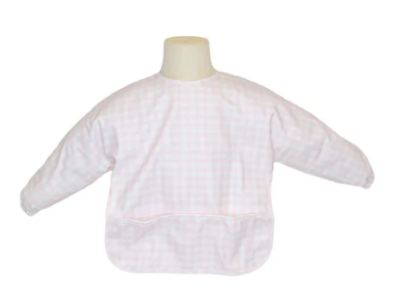 PINK PIMLICO CHECK SMOCK