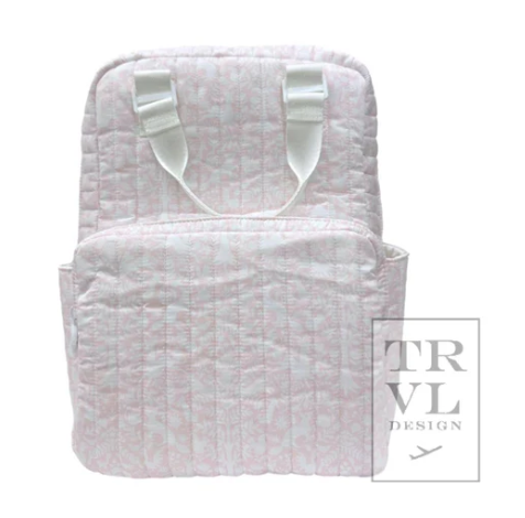 WOODLAND PINK QUILTED ALL YOU NEED BAG