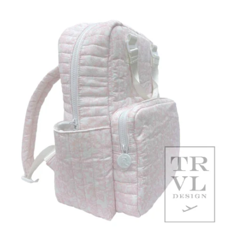 WOODLAND PINK QUILTED ALL YOU NEED BAG