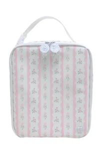 PINK RIBBON FLORAL BRING IT INSULATED BAG