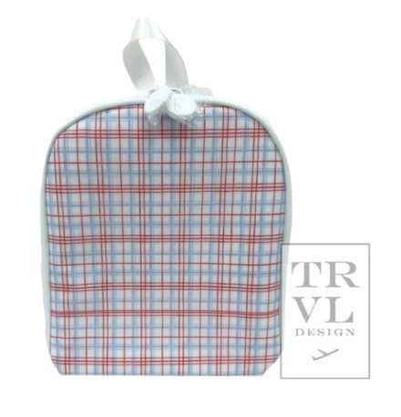 CLASSIC PLAID RED BRING IT INSULATED BAG