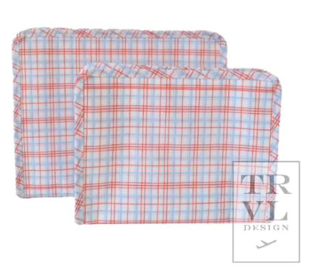 CLASSIC PLAID RED ROADIE - LARGE