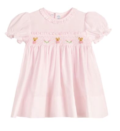 Girls Easter Bunny Smocked Dress - NEW! - PREORDER