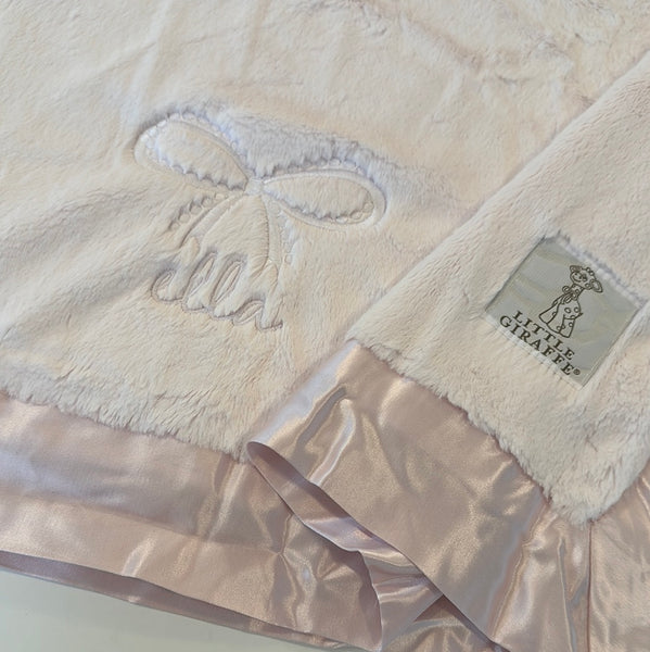 Luxe™ Baby Receiving Blanket - Pink