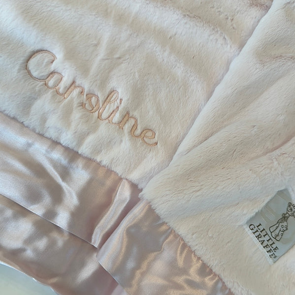 Luxe™ Baby Receiving Blanket - Pink