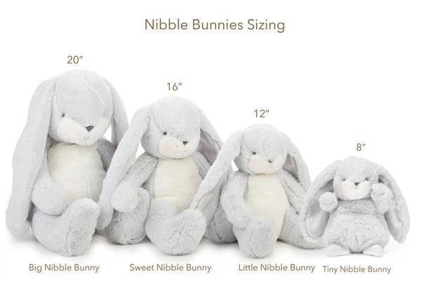 LITTLE NIBBLE 12" BUNNY - CREAM