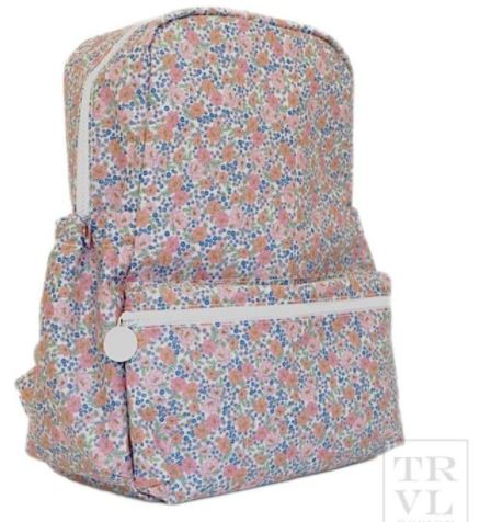 Floral Swag Monogram Backpack – Just The Thing Shop
