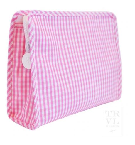 GINGHAM PINK ROADIE - LARGE