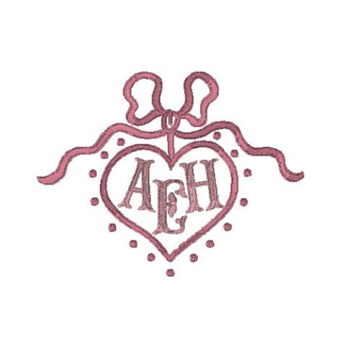 Initial Monogram with Design – Southern Sorelle Embroidery Boutique