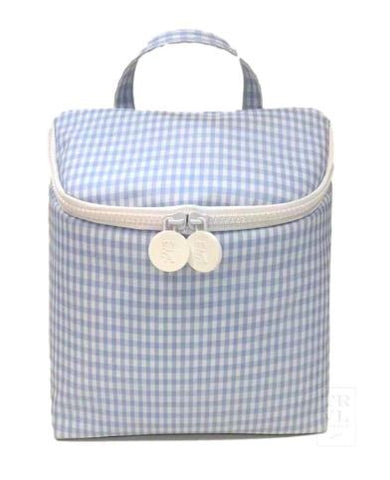 TAKE AWAY INSULATED BAG - GINGHAM MIST