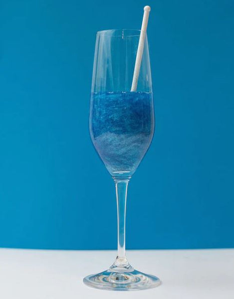 Electric Beach Blue Shimmer & Stirring Spoon - NEW!