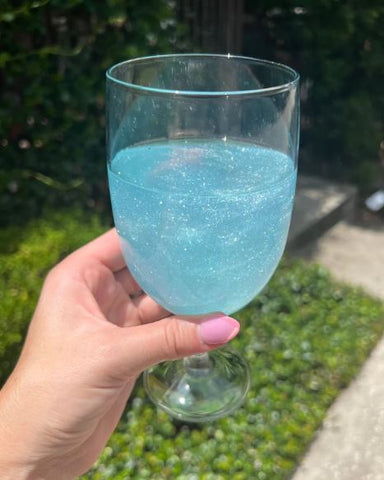 Sugar Mama Shimmer Drink Glitter - Blue – Luxe 83 LLC