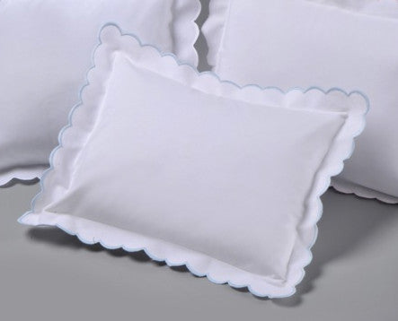 Thick Scallop Baby Sham - Blue - NEW!