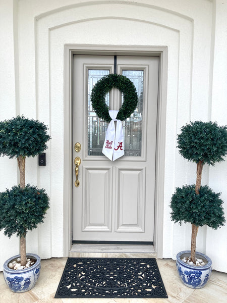 GAME DAY WREATH SASH (CUSTOM AVAILABLE)