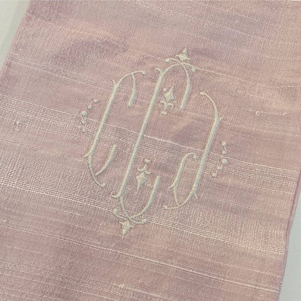 Southern Pink Silk Swaddle Bow Sash - NEW!