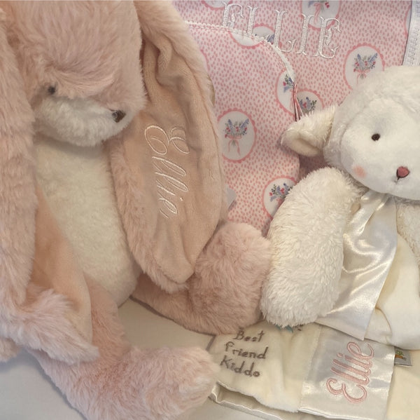 LITTLE NIBBLE 12" BUNNY - PINK